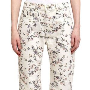 Rag & Bone micro floral boy jeans